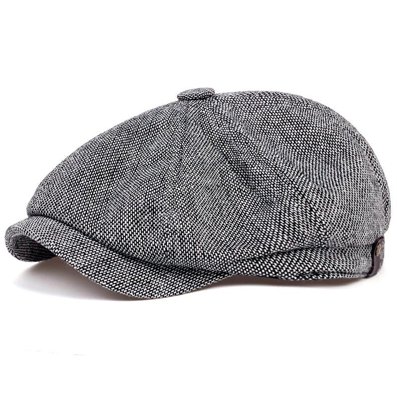 Herringbone Octagon Cap