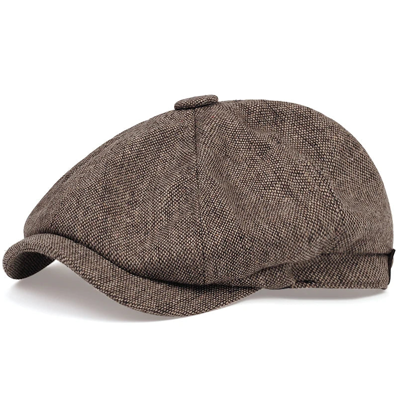 Herringbone Octagon Cap