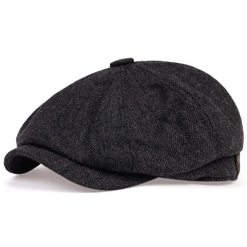 Herringbone Octagon Cap