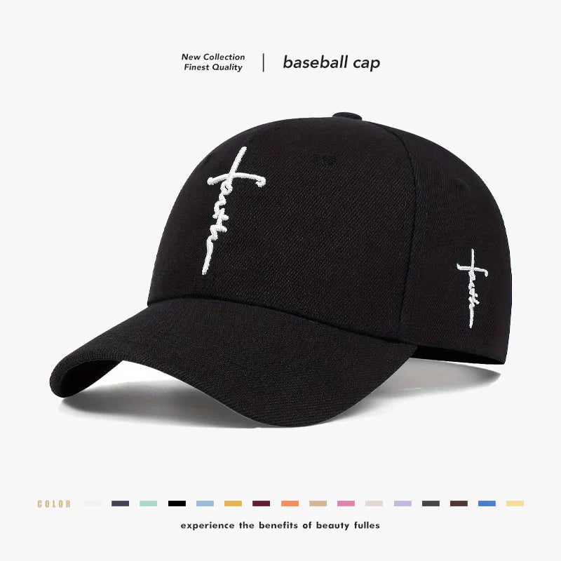 Faith Embroidery Baseball Cap