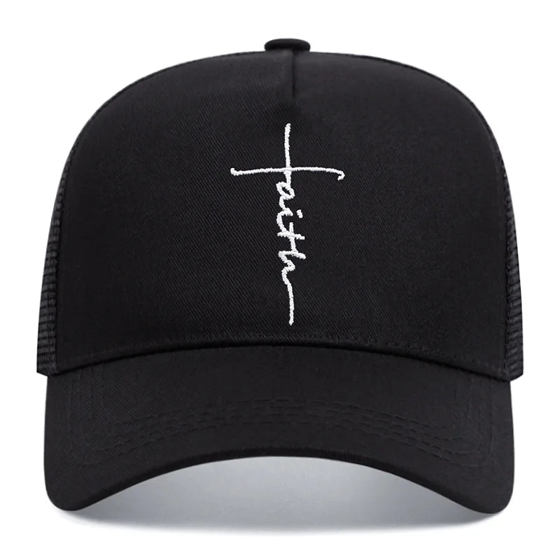 Faith Embroidery Baseball Cap