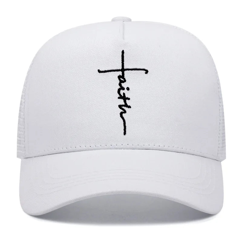 Faith Embroidery Baseball Cap